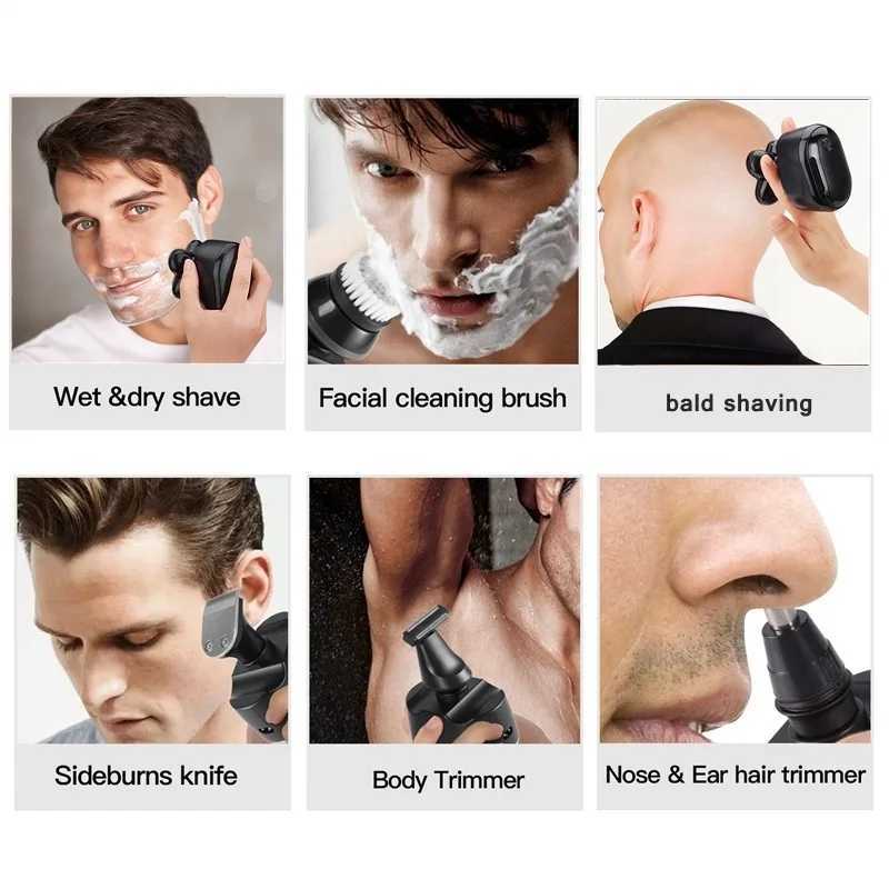 Facial and body beauty kit electric shaver hair trimmer beard electric shaver mens shaver shaverW250117