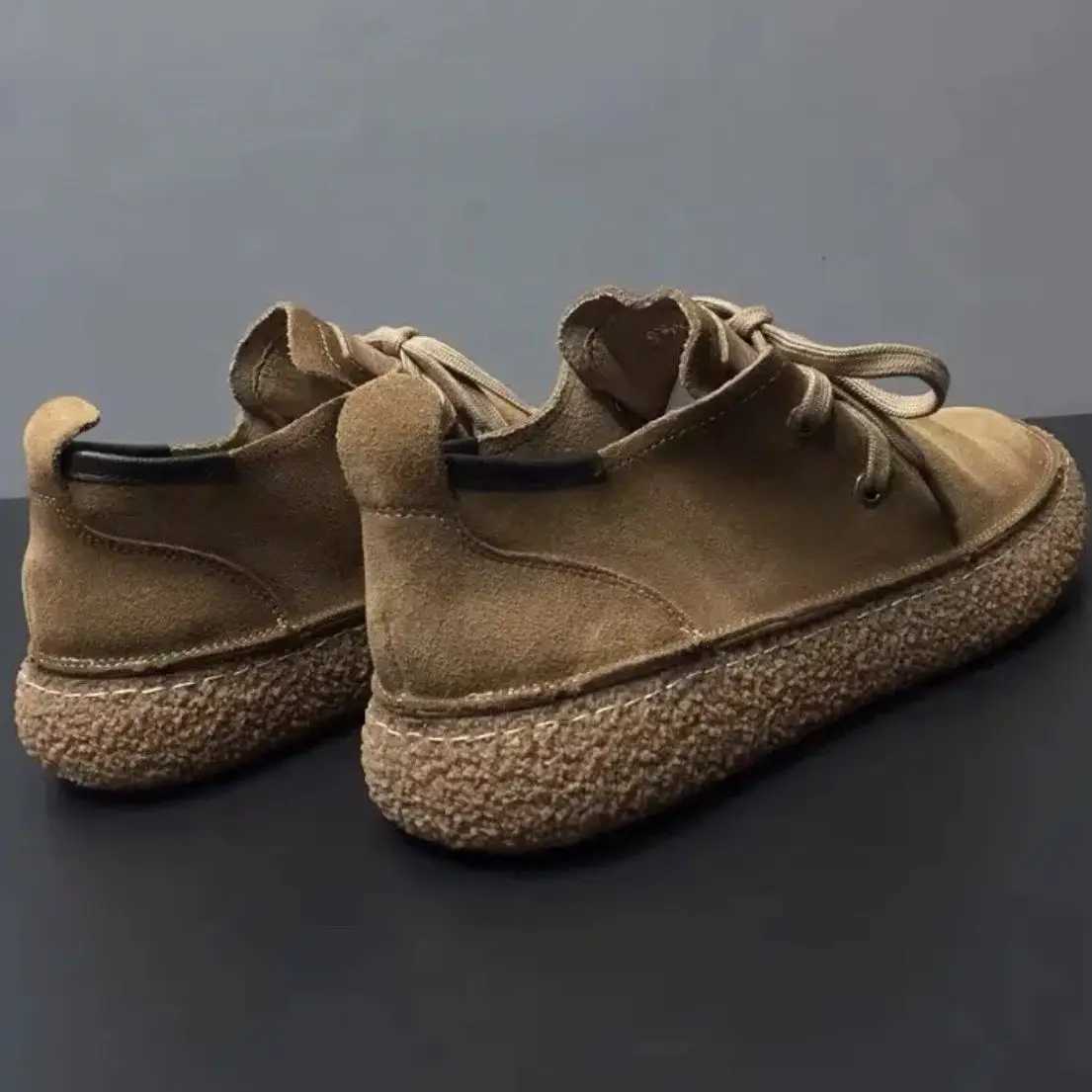 Men Casual Genuine Cow Suede Leather Shoes N-slip Sole Classic Sewing Comfortable Slip- Club Party Shoe Spring SummerXJ250118