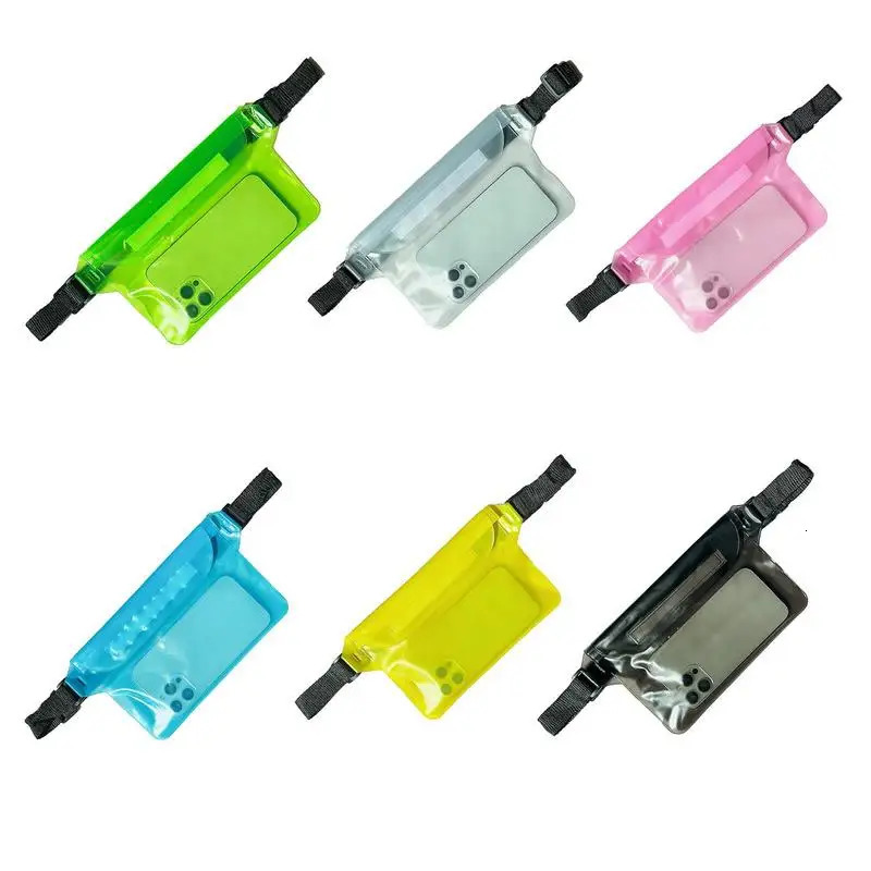 Waterproof Swimming Bag Ski Drift Diving Shoulder Waist Pack With Strap Phone Fanny Mobile Belt For Rafting 250121