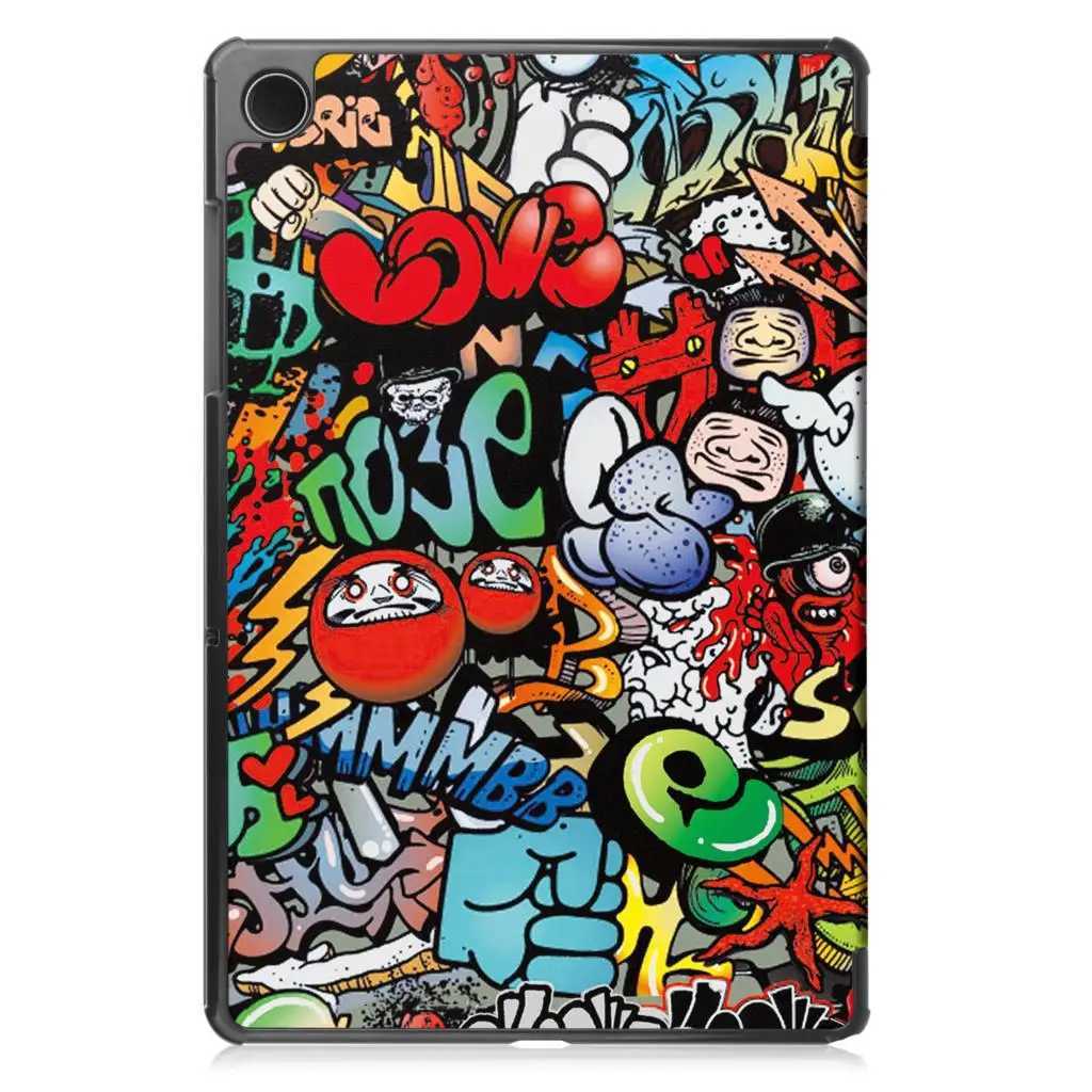 Suitable for Galaxy Tab A9 Plus 11 inch case 2023 PU leather protection hard back Funda suitable for Galaxy Tab A 9 A9 8.7 tablet coverXJ250419