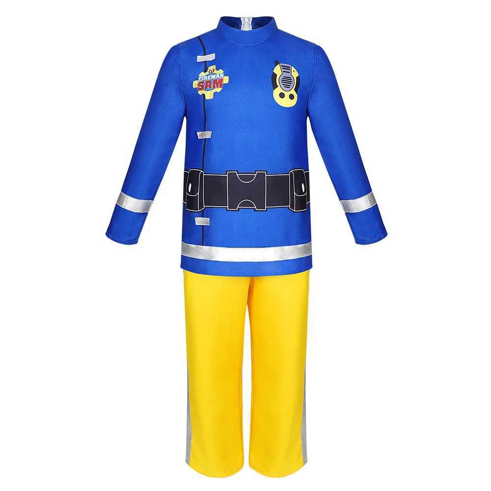 FiremanSam Childrens Performance Costume Stage Performance Costume Sam Firefighter W250117