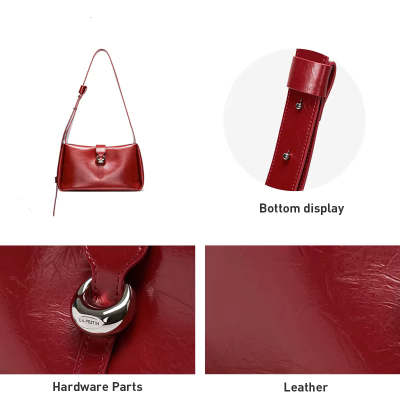 LA FESTIN Original 2024 New For Women Designer Handbag Fashion Cross Body Female Bags Shoulder Bag
