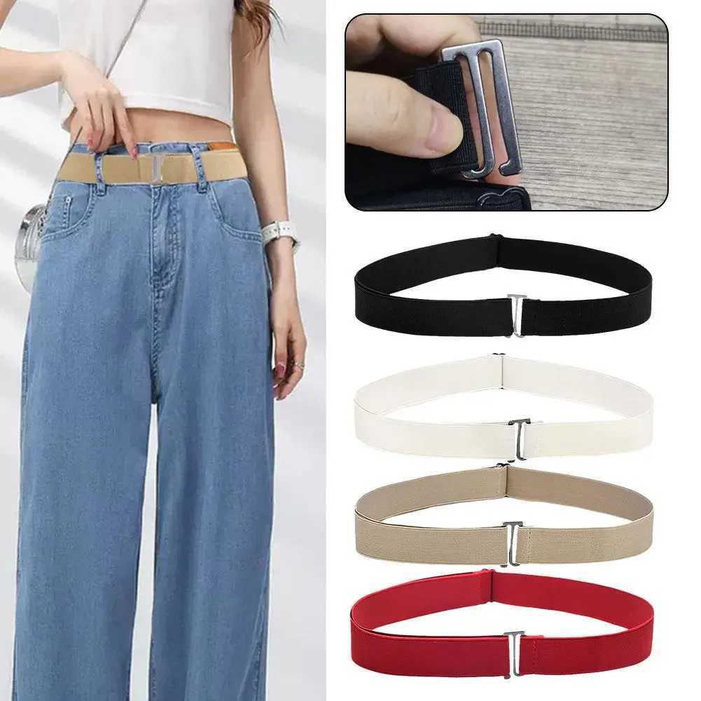 Adjustable Bulky Sweater Tuck Band Simple Lazy Belt Fat Elastic Belt Seamless Denim Belt Women Sweater Band Tuck W250120