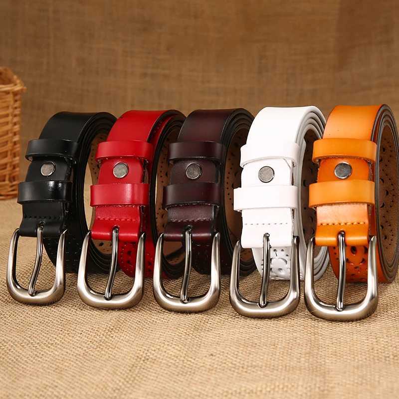 2013 New Womens Needle Buckle Belt 5-Color Cutting Fashion Womens Strap W250120