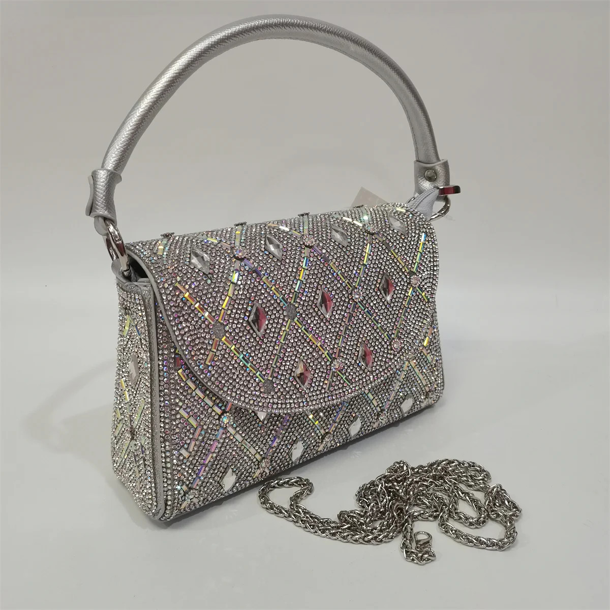 2024 Womens Evening Bag Womens Fashion Rhinestone Bag Party and High Quality Gift Clutch 110-1 250120