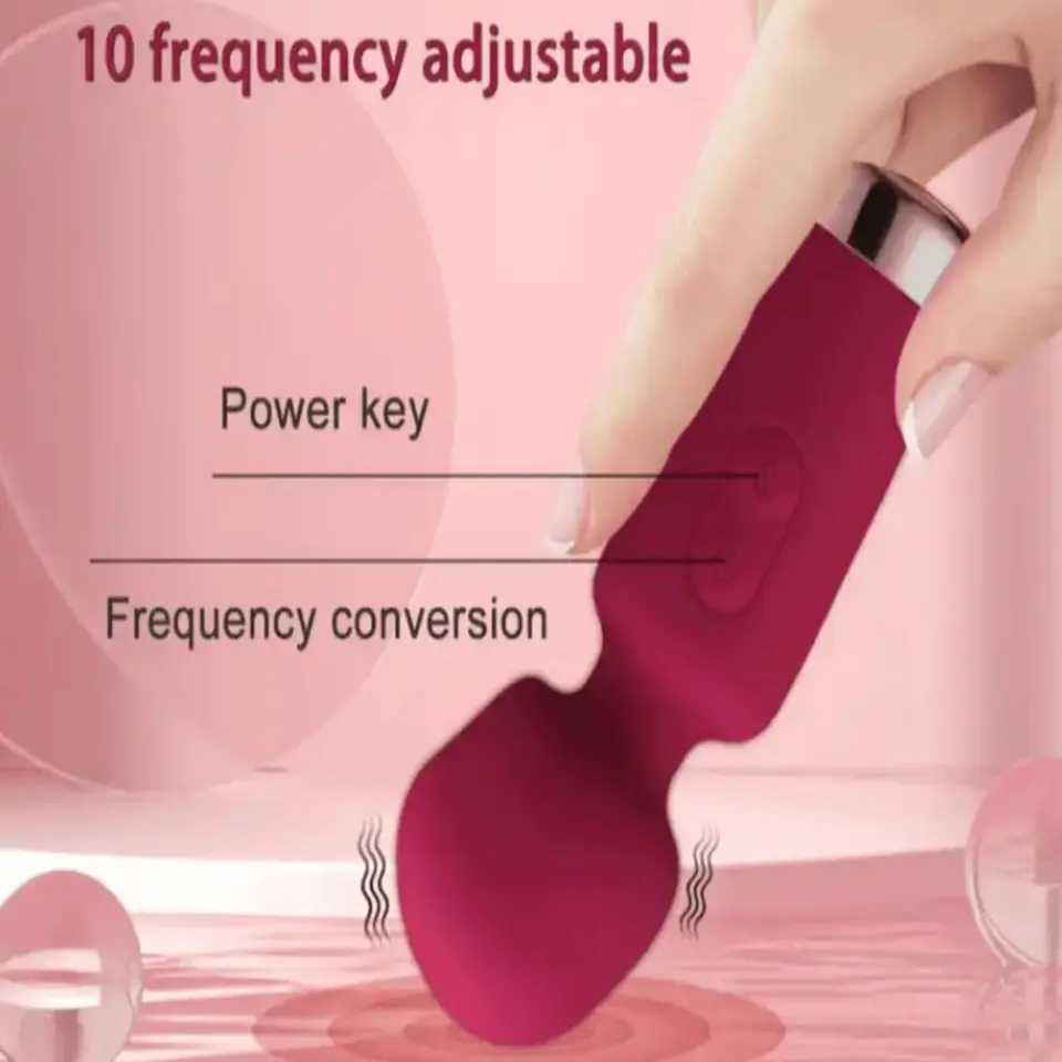 Mini Av dildo vibrator 10 powerful vibrator G-Spot vaginal massager sex toy W250117