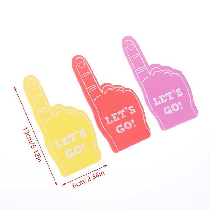 Finger Foams Sports Cheerleading Party Hand Props Noise Makers Props Giant Hands Sports Favors Cheering Palm Party PropsW250121