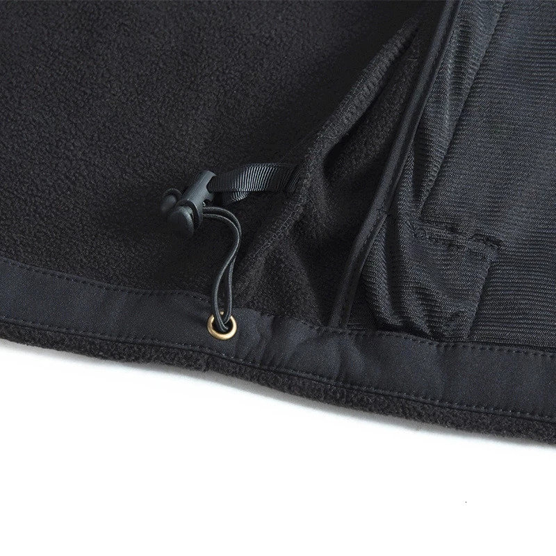 Tactical Military Fleece Jacket Army Combat Windbreaker Outdoor Multi Pockets Windproof Working Uniform Autumn Spring Outwear 250122