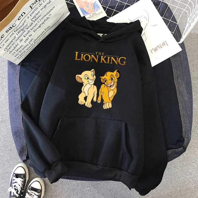 Y2k 90s Hoodies Anime KAWaii No Eyes Hoodie The Lion King Sweatshirt Women Clothes Hoody W250117