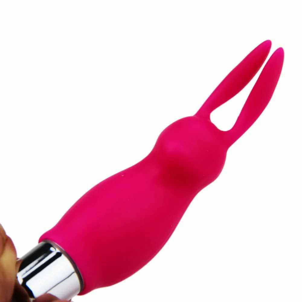 Rabbit Powerful AV Mini G-Spot Vibrator Adult Sex Toy Suitable for Female Vaginal Vibration Anal Clitoral G-spot Stimulator Spray W250117