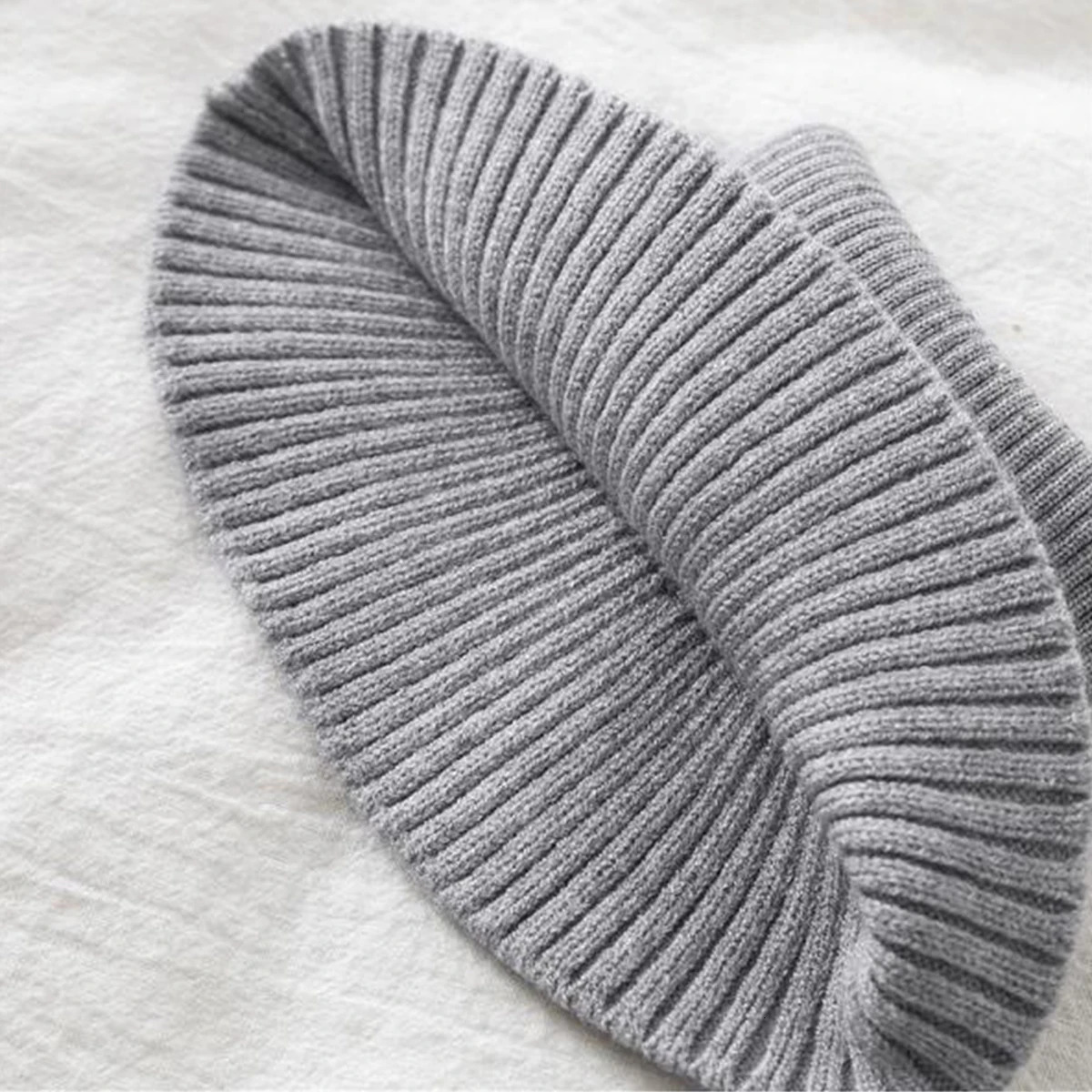 Fashion Men Winter Scarf Knitted Cotton Collar Women Warm Turtleneck Neck Warmer Detachable Windproof 250114
