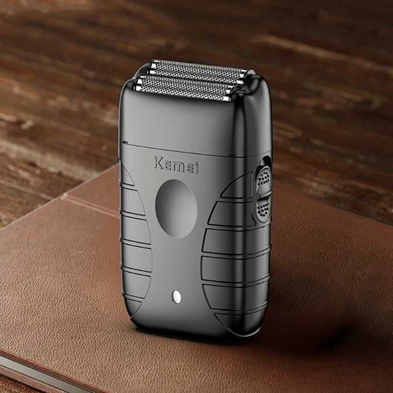 Kemei T95 New Electric Shaver with LED Display Screen Rechargeable Hair Beard Razor Bald Head Shaving for MenW250117
