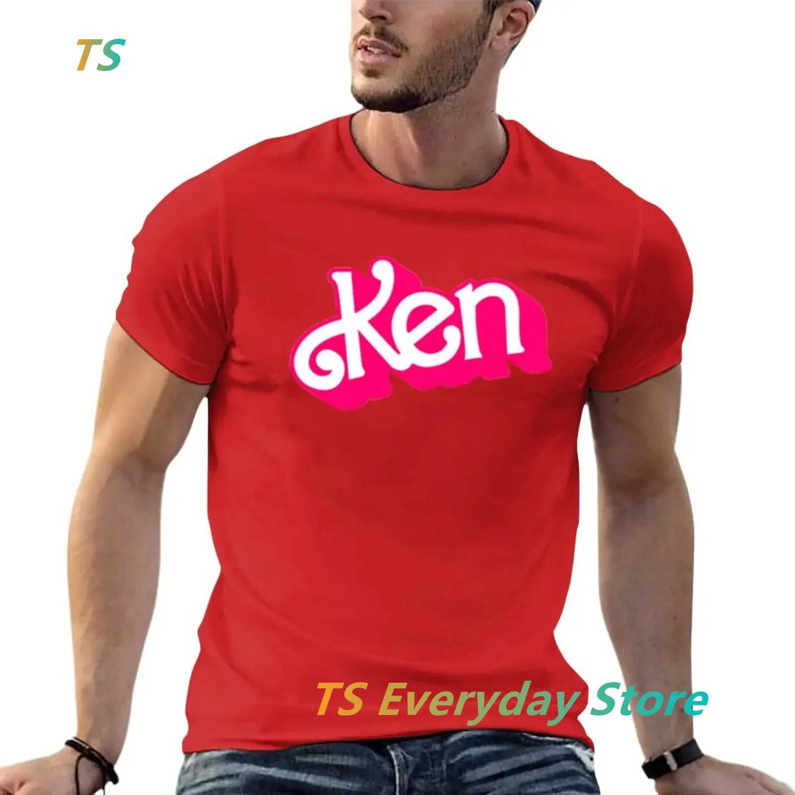 New Ken Classic CottonT-Shirt Male Casual Y2K O-Neck Tshirt Top heavyweights sweat Summer Men Cotton T-shirt Men Chothes W250117