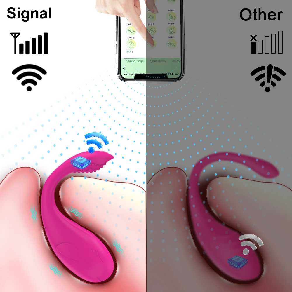 APP Bluetooth Control Vibrator Egg for Women Wearable Panties Stimulator Clitoris G Spot Massager Female Sex Toys Adult 18+ W250117