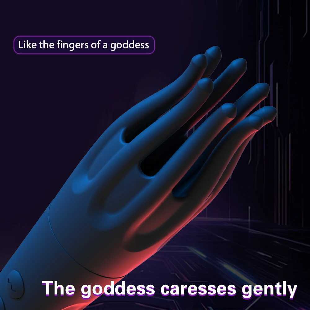 Electric Shock Masturbator for Men Penis Massager Glans Vibration Sex Oral Blowjob Lasting Delay Endurance Training Sex Toys 18+ W250117