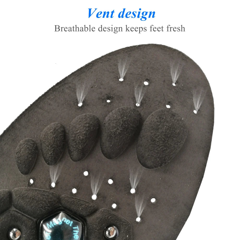 Premium Orthopedic Magnetic Therapy Insoles Slimming Weight Loss Arch Support Shoes Pads for Men Women Massage Foot Care Sole 250120