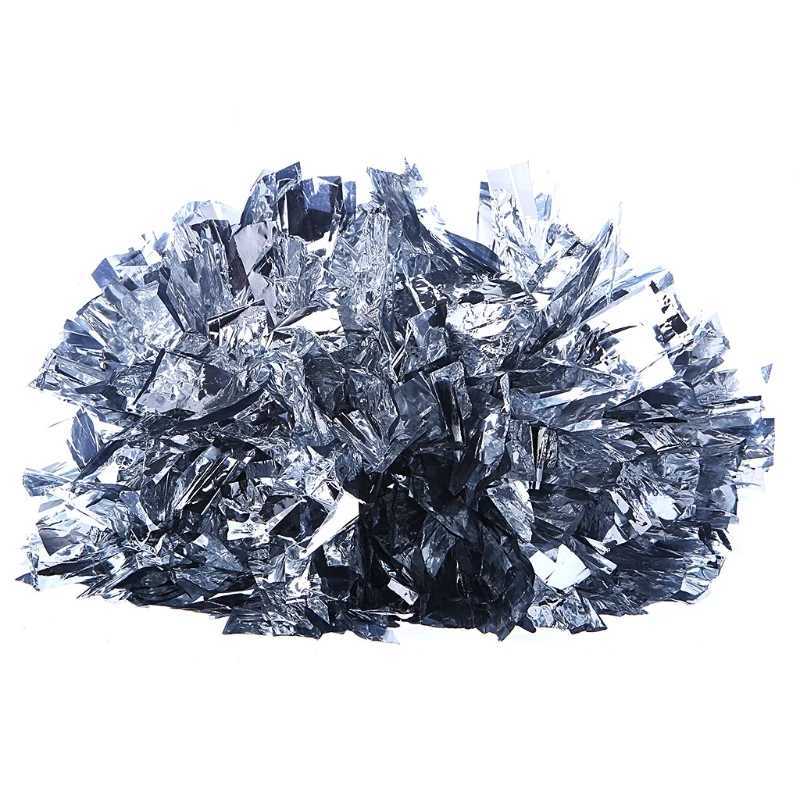 Cheerleader Cheerleading Pom Poms Plastic Handheld Cheerleader Poms for Sports Meet Team Spirit Cheering Party Dance G99DW250121