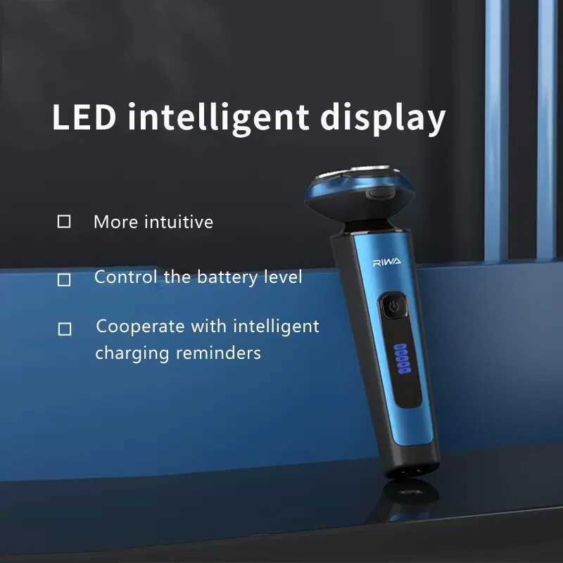 RIWA Electric Shaver For Men Beard Trimmer Shaving Mane Men Electric Razor Face Shaver RA-5306W250117