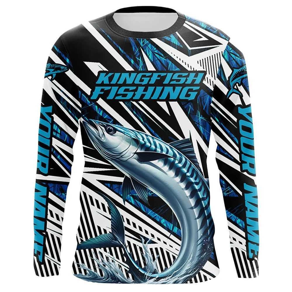 Mens Clothing Casual Mens Long Sleeve T-Shirt 3D Print Fishing Graphic T-Shirt for Men Loose Autumn Y2k Clothes Mens T-Shirts W250117