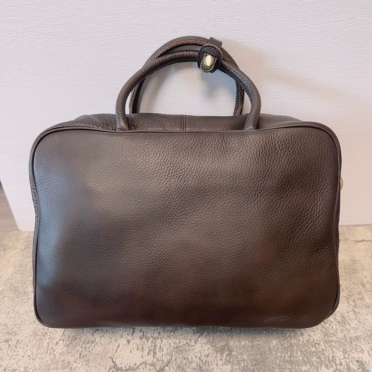 Motingsome Full Grain Cowhide Handbag Designer Bags For Women Bowg Tote Shoulder Crossbody Work Brief Case 2024 New