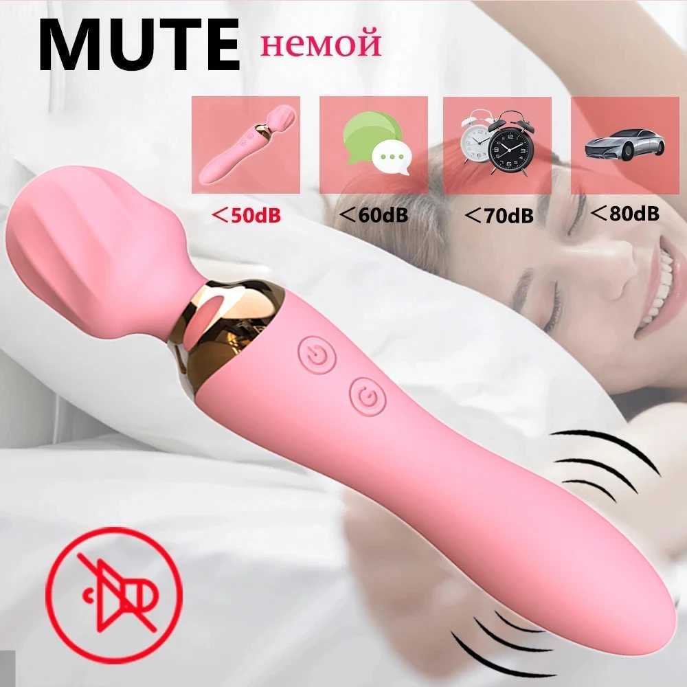 Powerful Vibrator Dildos Wand for Women G Spot Clitoris Stimulator Vagina Massager Female Masturbator Sex Toys for Adults 18+ W250117