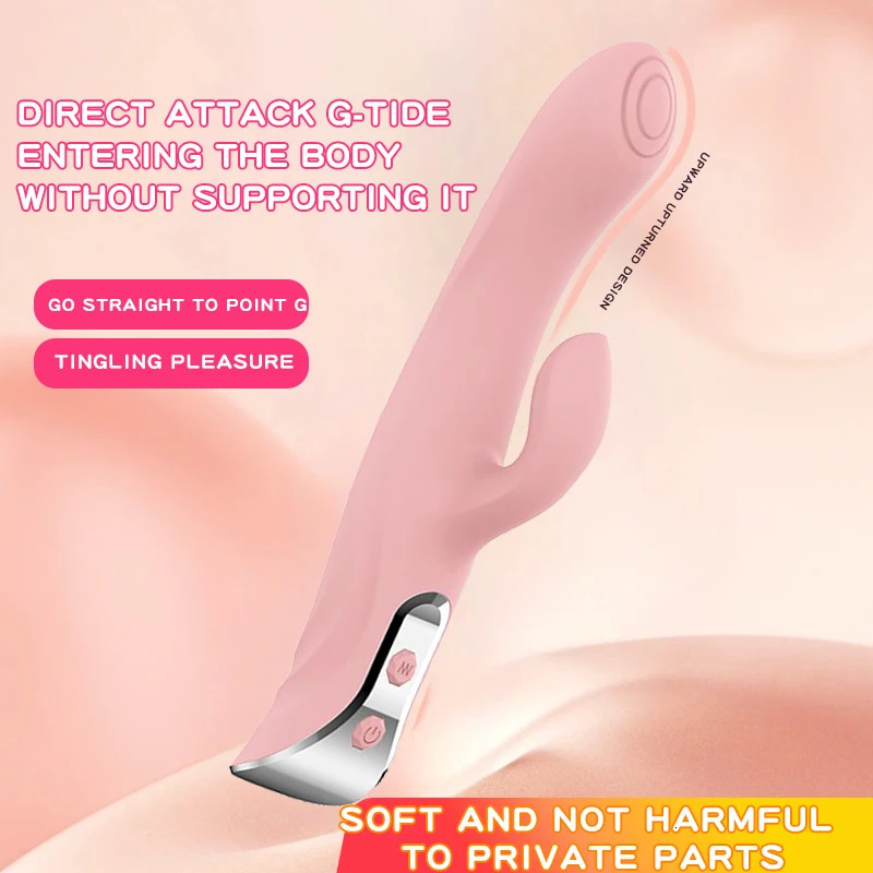 12 Modes G Spot 2 in1 Vibrator Dildo Clitoris Stimulator Vagina Massager Female Masturbator Sex Toys for Women Adult Products 250114
