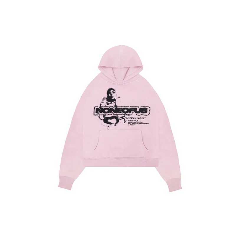 European and American fashion brand new sweater Y2K letter printed hoodies for men and women street casual pullover long sleeve W250117