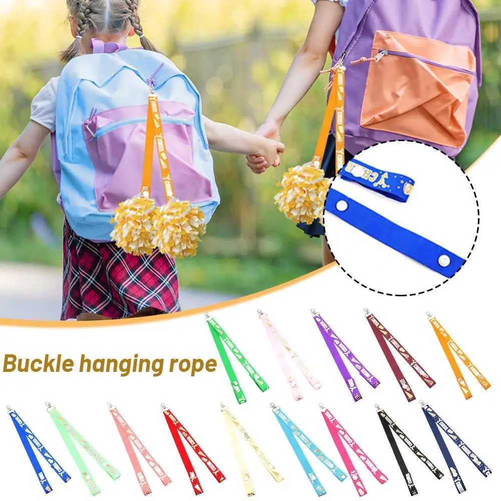 Pc Creative Glitter Ribbon Keychain Cheerleader Keychain Pendant Decorative Backpack Gifts Accessories V3K2W250121