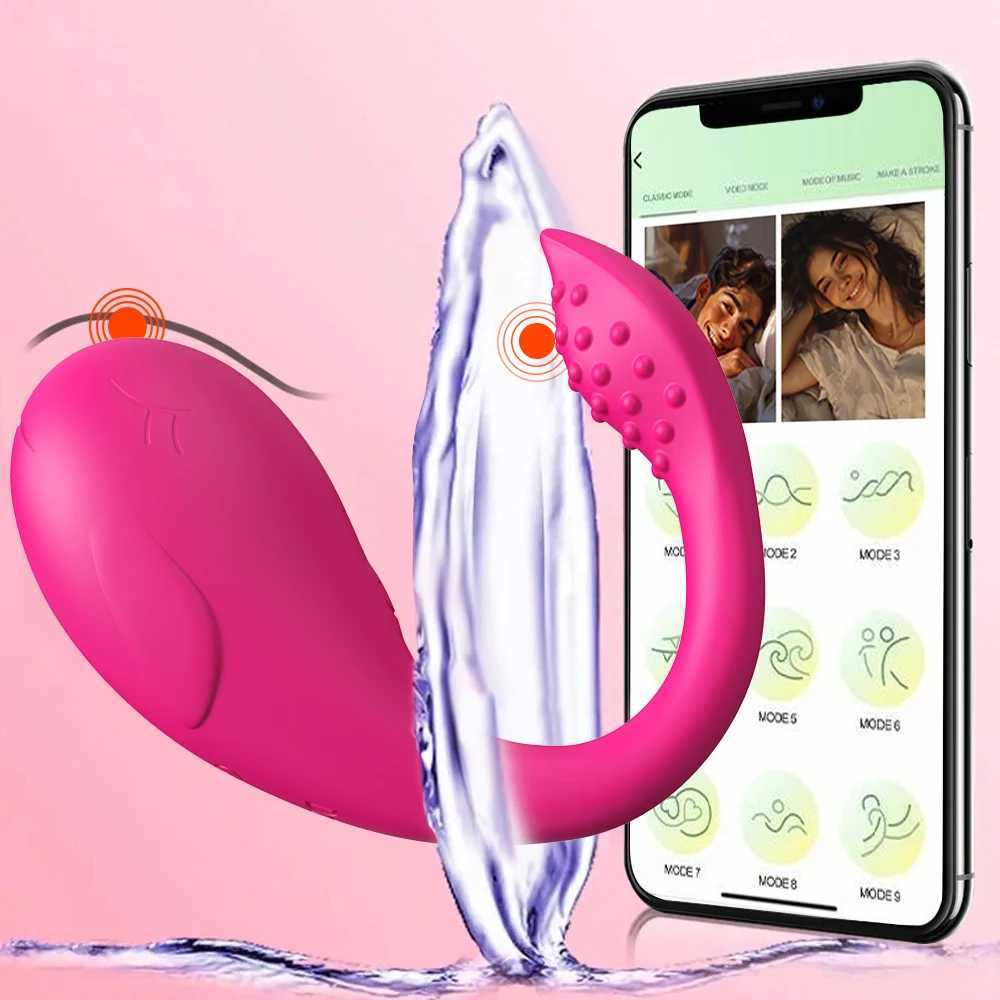 APP Bluetooth Control Vibrator Egg for Women Wearable Panties Stimulator Clitoris G Spot Massager Female Sex Toys Adult 18+ W250117