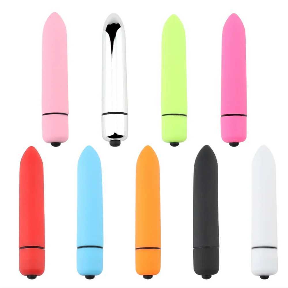 10 Speed Vibration Clit Stimulation Adult Sex Toys Mini Bullet Vibrator G Spot Vagina Vibration Dildo Sex Toy for Women Couples W250117