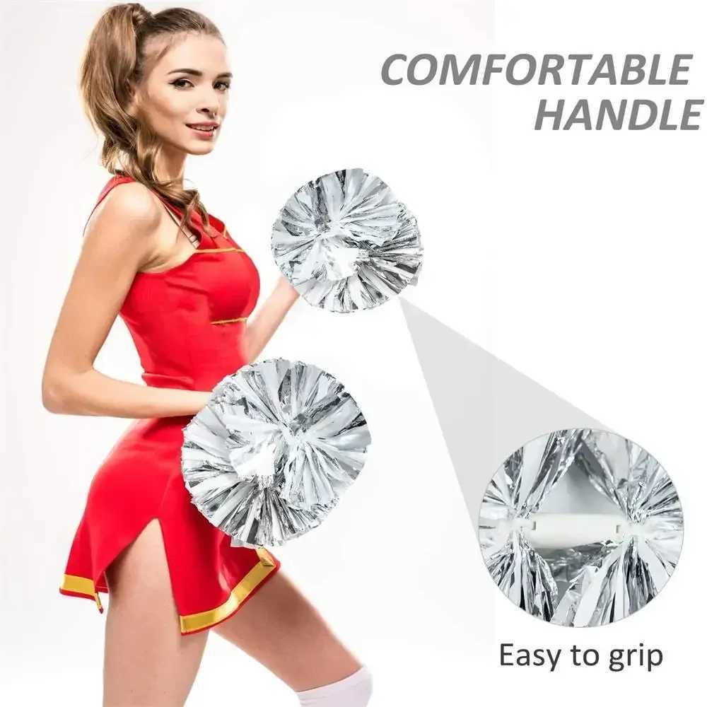 2pcs Practical Cheerleaders Cheering Pom Poms Apply To Sports Match And Vocal Concert Color Can Free CombinationW250121