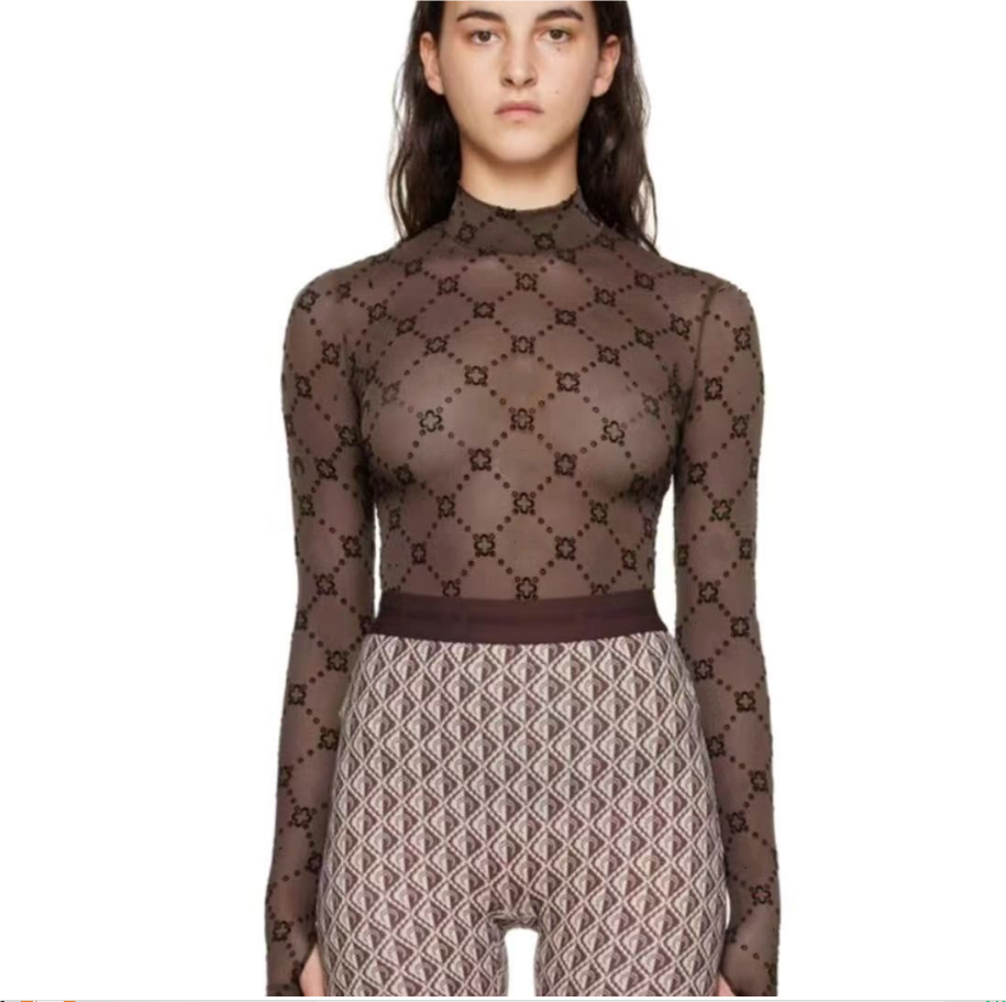 Designer Feminine Womens T shirts Clothes Sexy Moon Print Top Printed Stylist Women Long Sleeve Graphic Tee Tunics Crescent