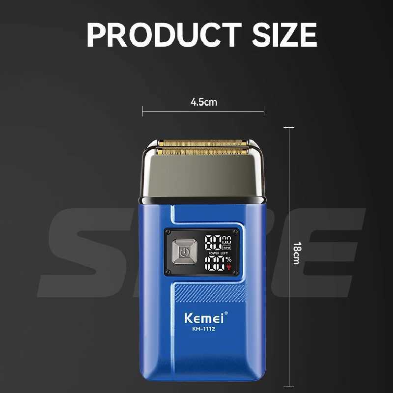Chemical Rechargeable Hair Shaver For Men Beard Electric Shaver Face Electric Razor Mens Bald Head Shaving Mane Wet DryW250117