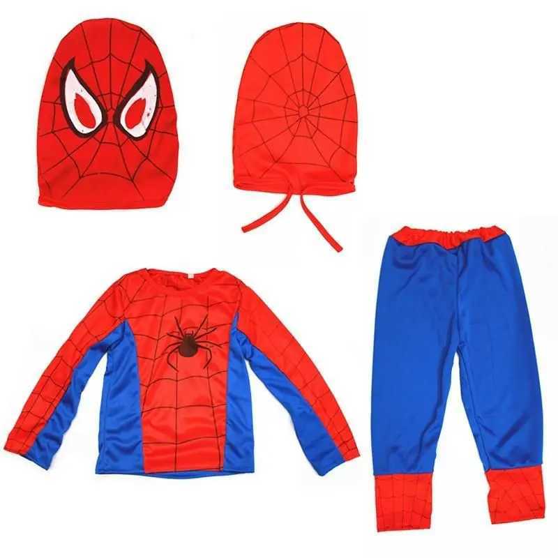 Snailify Cheap Superhero Costume For Kids Boys Spider Cosplay Purim Carnival Party Costume W250117