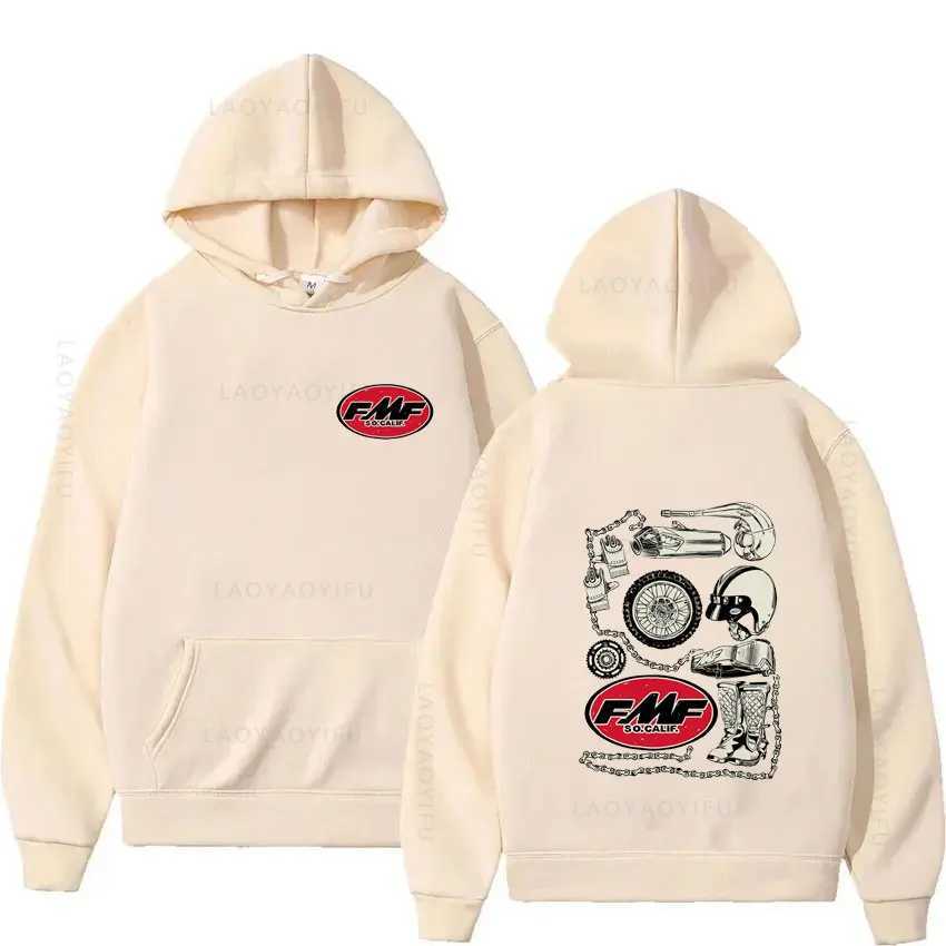 FMF racing exhaust Ama motorcycle off-road theme hoodie mens hoodie new and sportswear hoodie autumn clothing Y2k hoodie set W250117