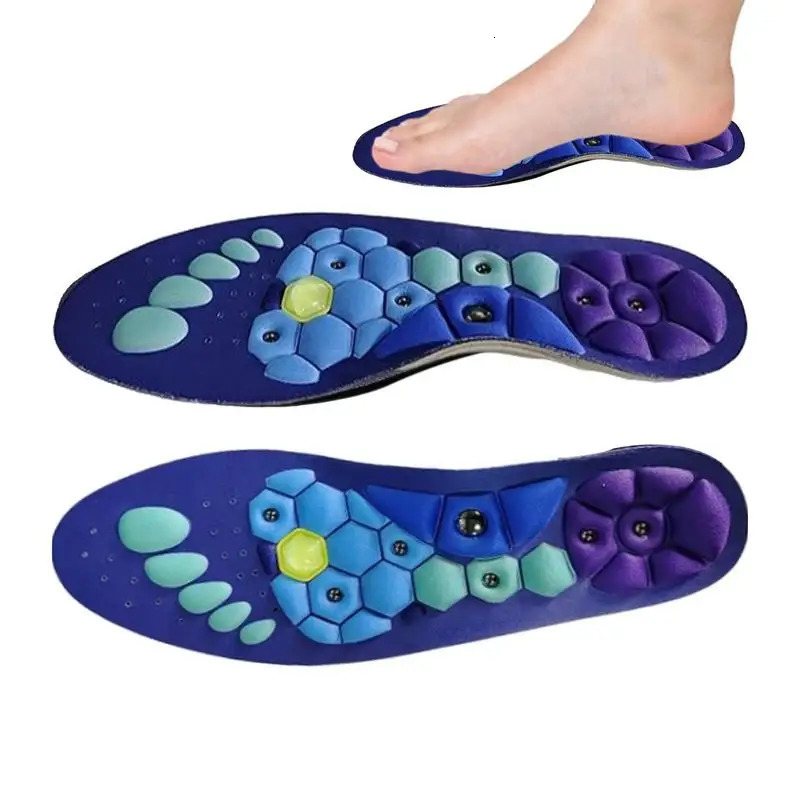 2pcs Magnetic Insoles Massage Shoe Inserts Massage Insoles Footwear Insoles For Men Women Breathable Orthopedic Shoe Inserts 250120