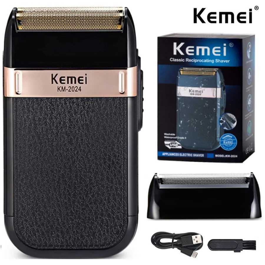 Chemical Rechargeable Shaver For Men Wet Dry Electric Shaver Face Beard Shaving Mane Bald Head Electric Razor With Extra MeshW250117