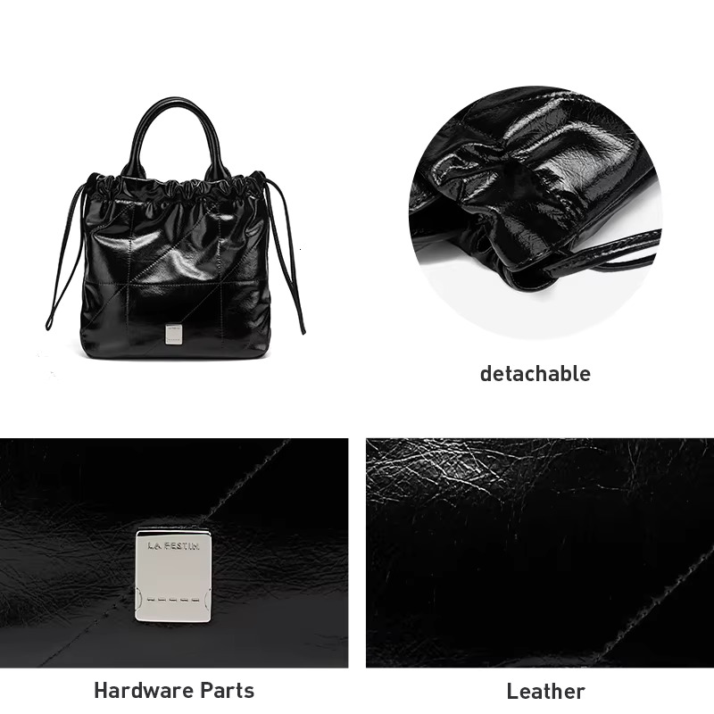 LA FESTIN Original Brand For Women 2024 New Shoulder Bag Fashion Designer Handbags Large Capacity Crossbody Bags Purs