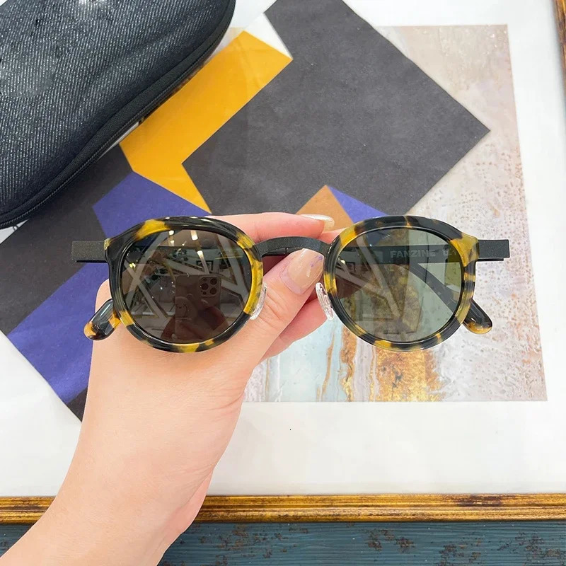 Vintage Sunglasses Round Sunglass Sun Glasses for Men Zonnebril Voor Mannen Glasses Men Women Sunglasses 250117