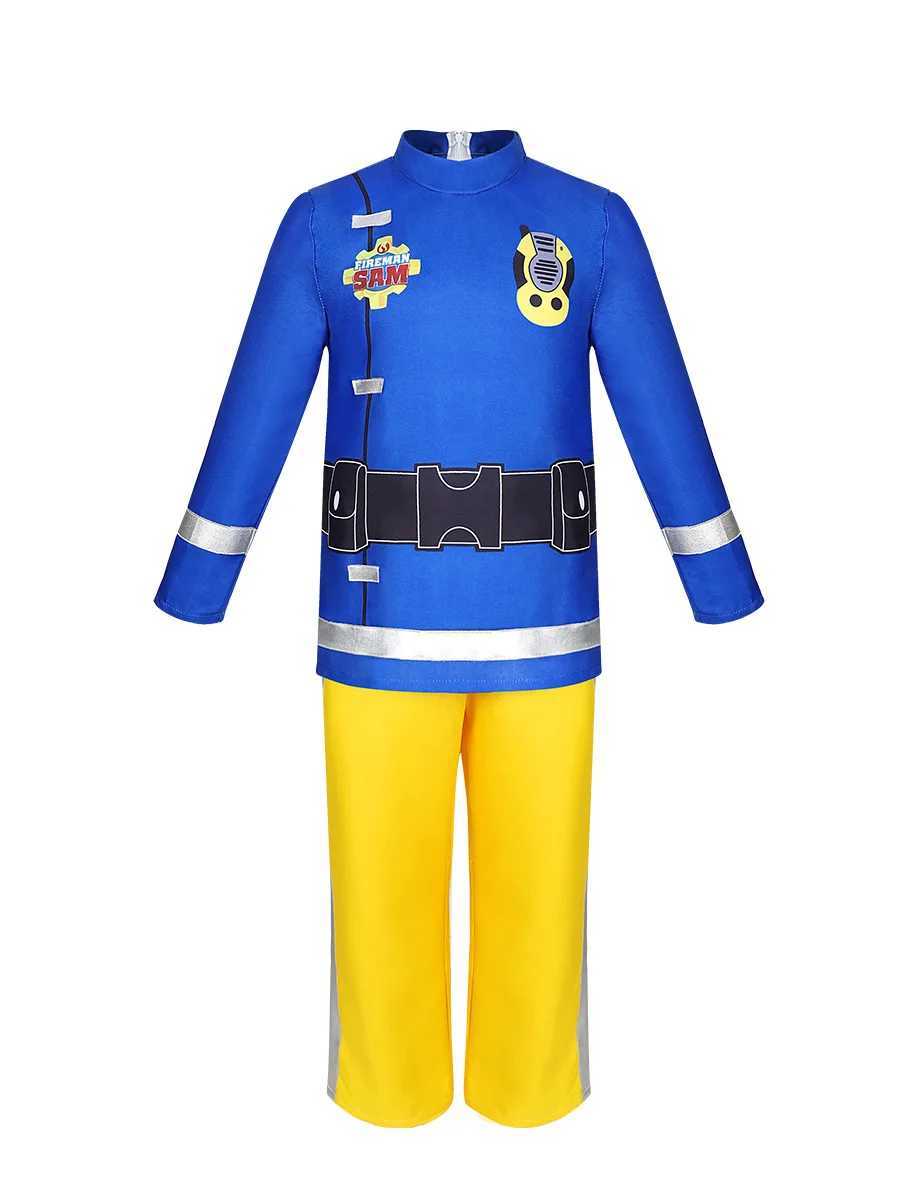 FiremanSam Childrens Performance Costume Stage Performance Costume Sam Firefighter W250117