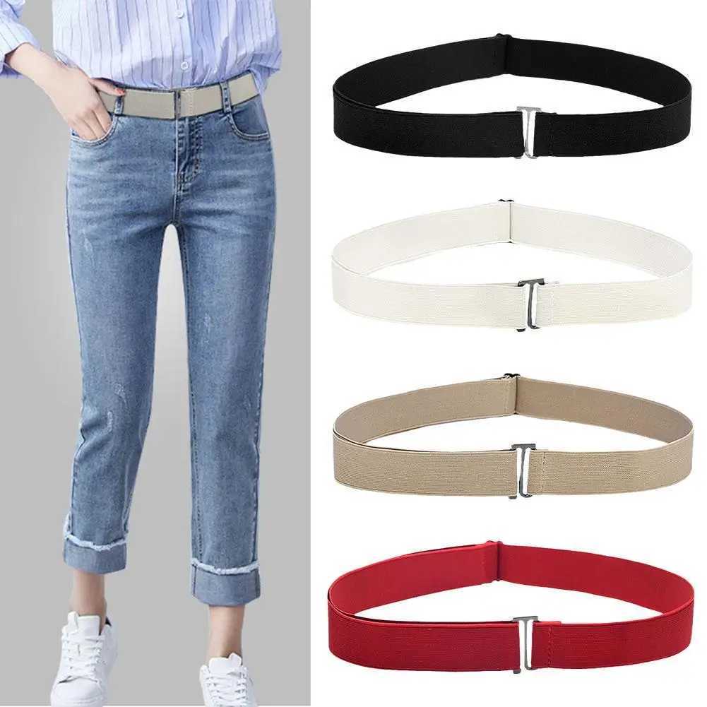 Adjustable Bulky Sweater Tuck Band Simple Lazy Belt Fat Elastic Belt Seamless Denim Belt Women Sweater Band Tuck W250120