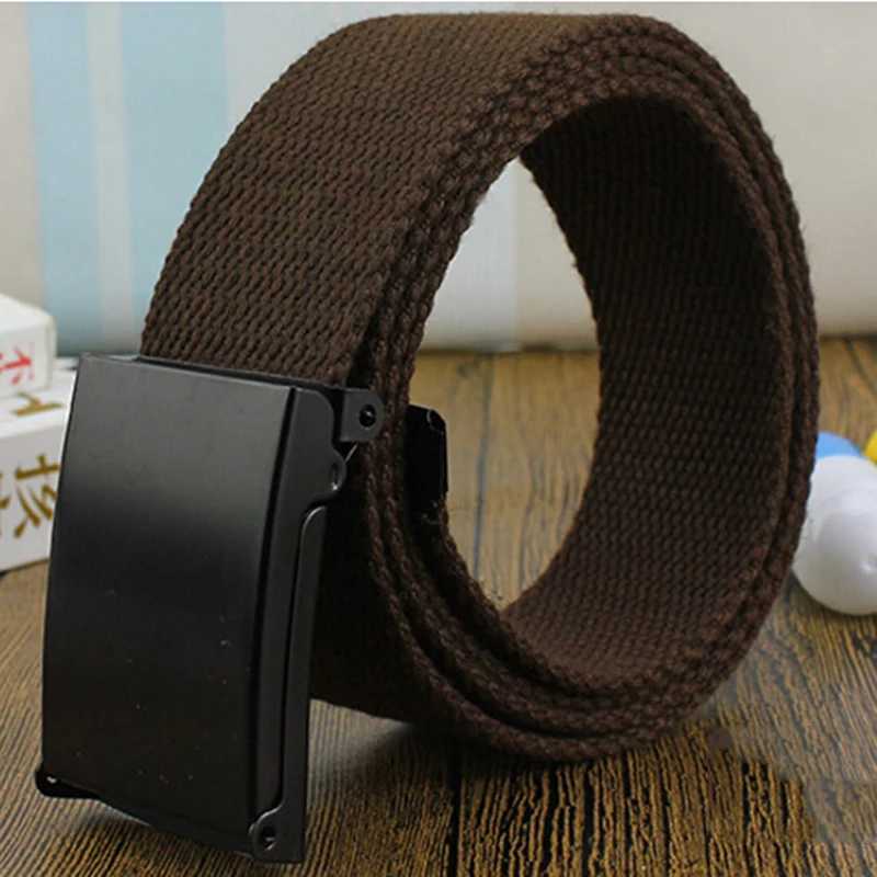 Womens Nylon Ribbon Canvas Casual Fabric Belt with High Quality Accessories Jeans Belt 120cm W250120