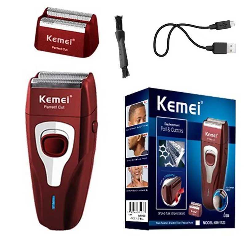 Chemical Powerful Foil Electric Shaver Hair Rechargeable Beard Electric Razor For Men Bald Head Shaving Mane With Extra MeshW250117