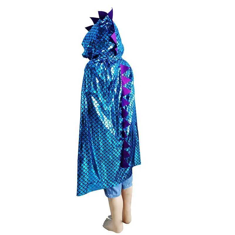 Dinosaur Horn Halloween cosplay costume hooded costume childrens wizard and girl witch cosplay childrens costume Halloween party costume W250117