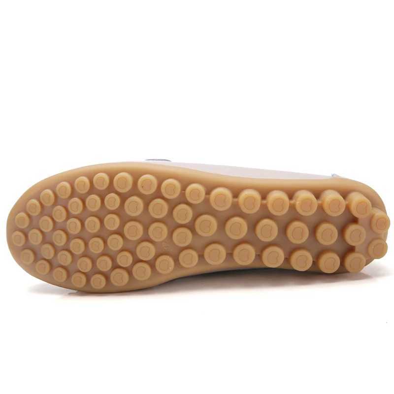 2023 New Woman Flats Shoes Ballet Flat Sneakers Genuine Leather Spring Soft Ladies Boat Ballerina Espadrilles CreepersXJ250118