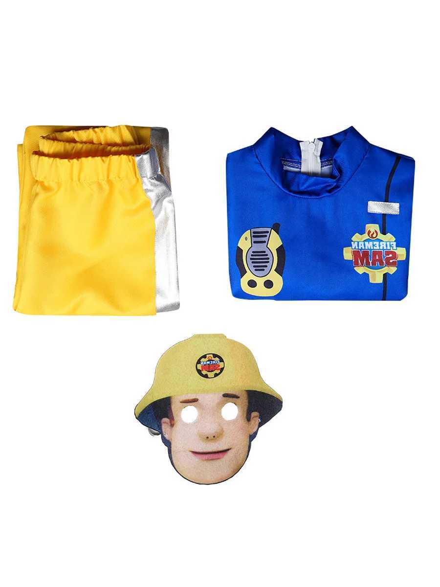 FiremanSam Childrens Performance Costume Stage Performance Costume Sam Firefighter W250117