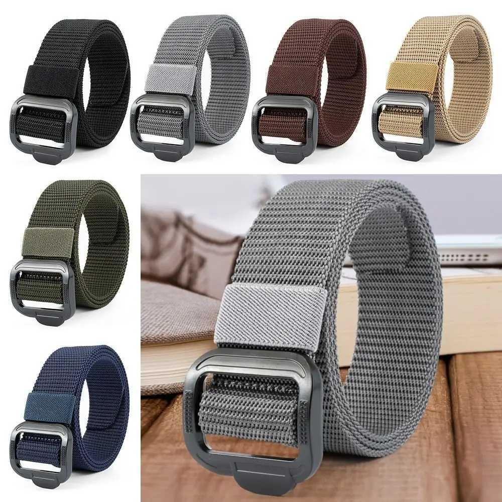 Fashion Vintage Retro Nylon Tactical Belt Trouser Dress Belts Non-Porous Buckle Waistband Waist Strap W250120