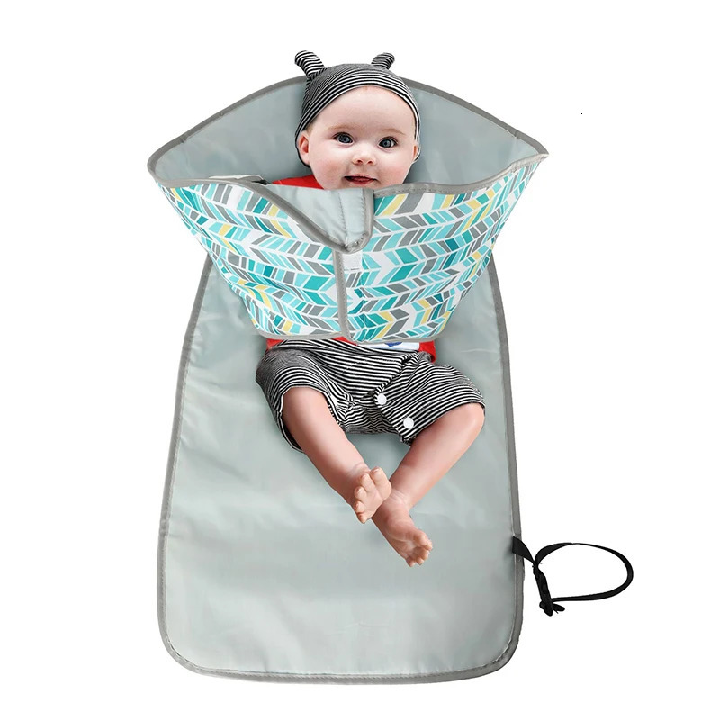 3-in-1 Multifuctional Baby Changing Mat Waterproof Diaper Changing Pads Portable Infant Baby Foldable Urine Mat Travel 250114