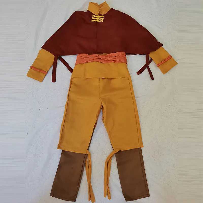 Aang Cosplay Costume 2024 Editio Avatar The Last Airbender Role Play for Halloween Anime Comic Con Avatar Outfits W250117