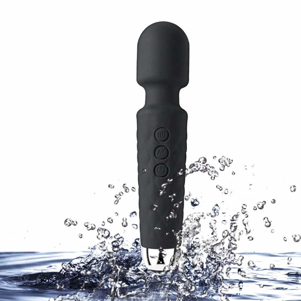 New 10 speed wand massager large wand massager AV vibrator sexy click vibrator female rechargeable sex toy W250117